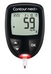 Contour Next smartLIGHT® Farbsignal:  Unter dem Zielbereich